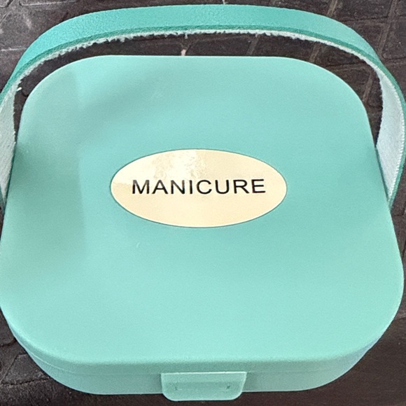 Turquoise Nail Care Kit - 7-Piece Manicure Set - Picture 3 of 3
